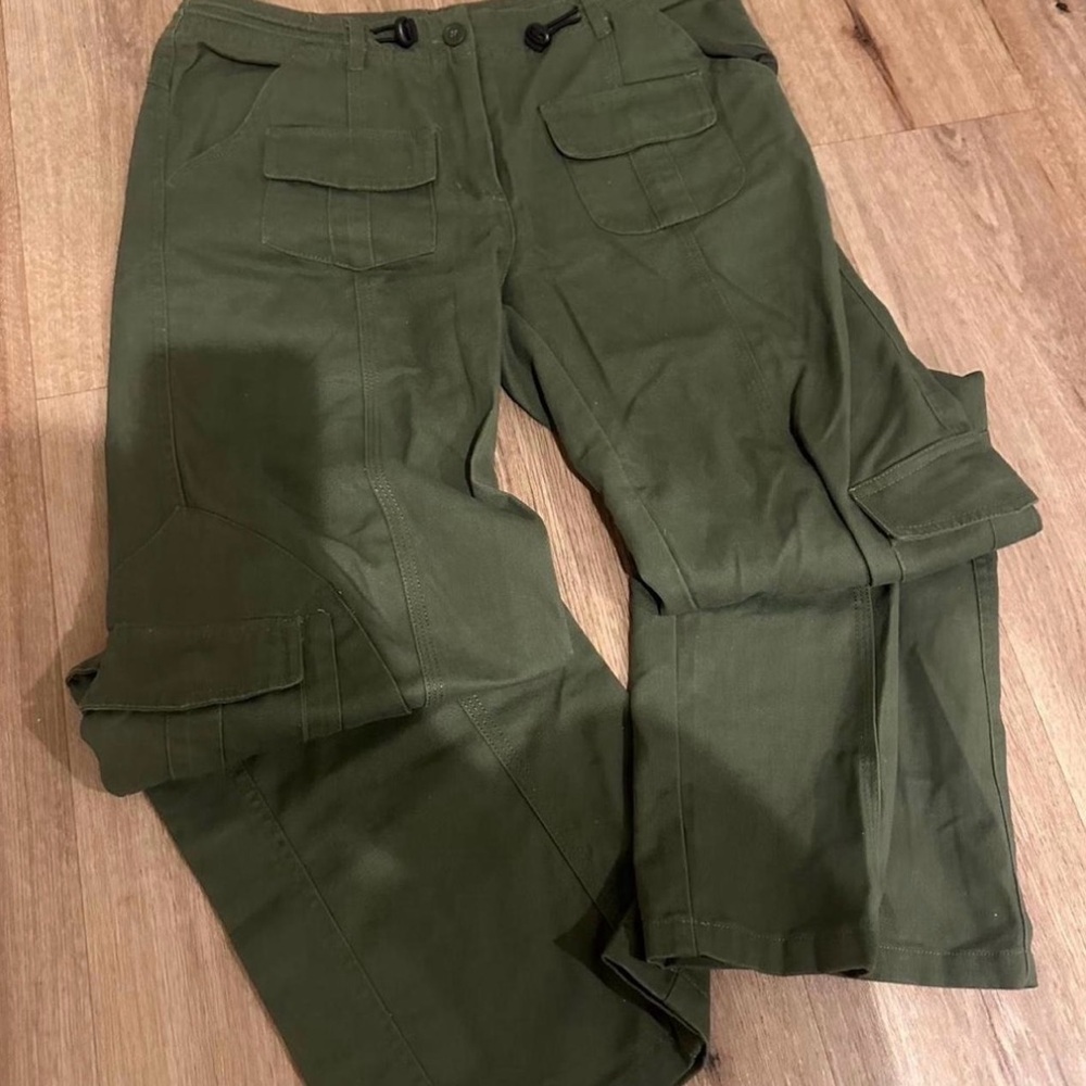 Brandy Melville Olive Green Kim Pants